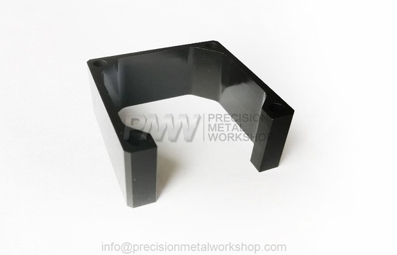 CNC Machined Plastic Parts Material Black POM, Delrin , Processed By CNC Milling And Turning